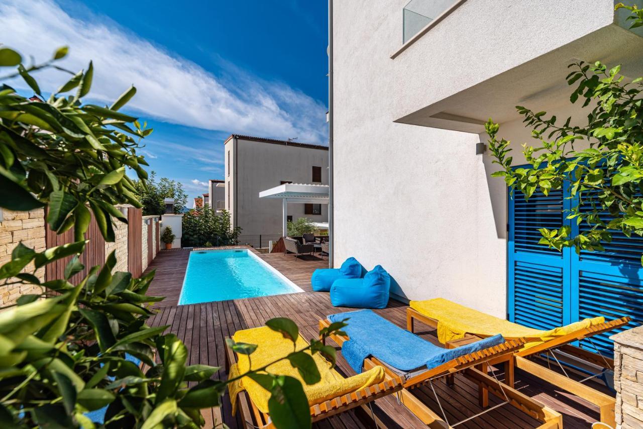 דירות The Luxury Nest Zadar - Private Heated Pool מראה חיצוני תמונה